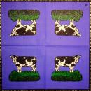 134 Cows - 3-ply (purple) - Design House